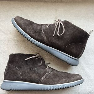 Cole Haan Zerogrand C28112 Dark Brown Suede Lace Up Casual Chukka Boot Men’s 13